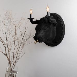 Corrado Wall Lamp - Black Velvet Special Offer