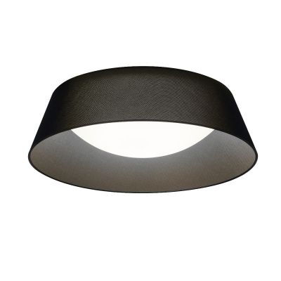 Base. Ceiling Lamp-⌀ 47 cm / Polycotton Black Gold Special Offer