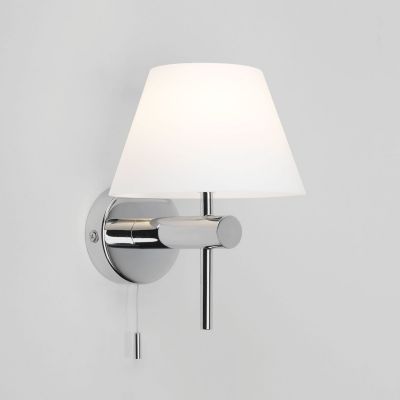 Roma Switched Wall Lamp, Polished Chrome Special Offer