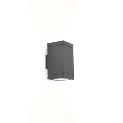 Tube Carré 2.0 Outdoor Wall Lamp - dark grey structured special offer
