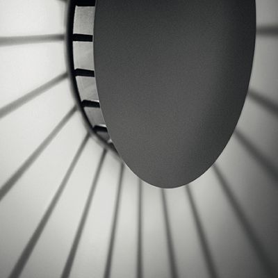Vibia Meridiano Outdoor Wandleuchte, im Detail.